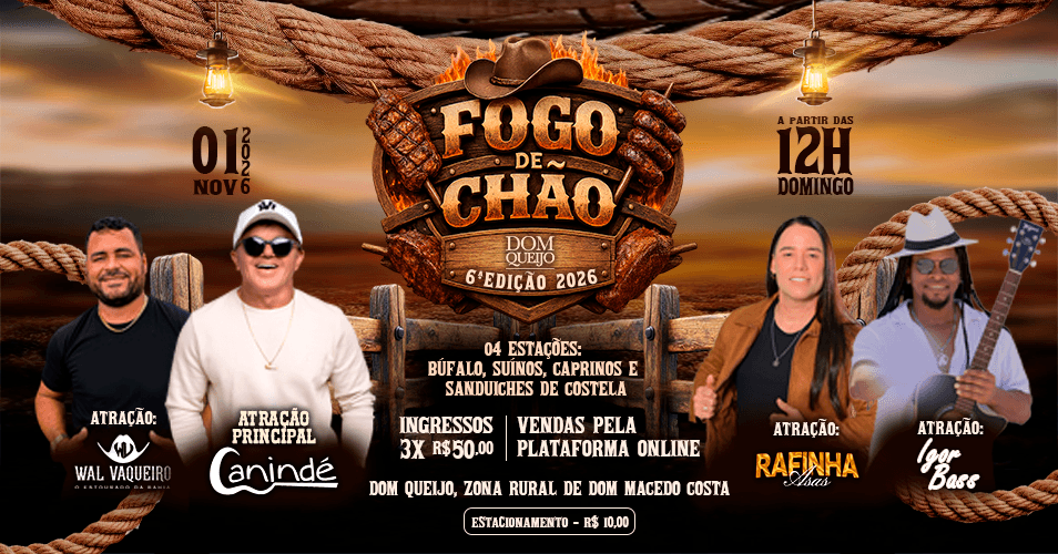 6ª Edição Fogo de Chão