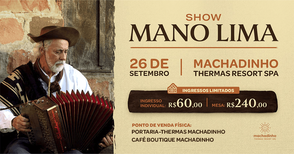 Show com Mano Lima